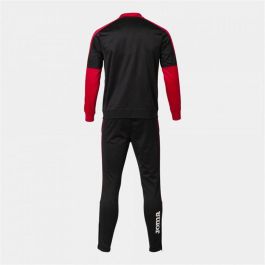 Chándal para Adultos Joma Sport Eco Championship Negro Rojo Infantil Hombre