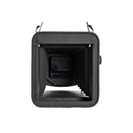 DKD Home Decor Reloj Sobremesa Vintage Gris Oscuro Rojo 15 x 20 x 19 cm (2 Unidades)