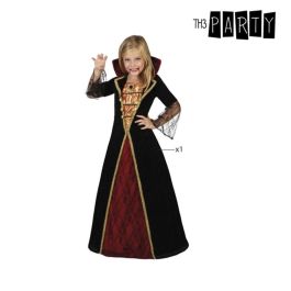 Disfraz Vampiresa Niña Infantil Halloween Vestido Largo Talla 7-9 Años