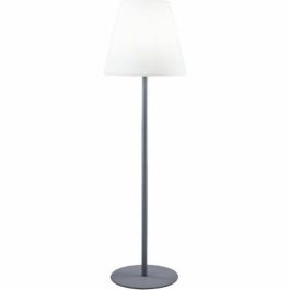 Lumisky Lámpara de pie luminosa de acero y polietileno con control remoto, 150cm de altura, luz blanco frío y alimentación eléctrica.