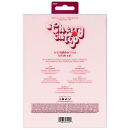 Real Techniques Set de Brochas de Maquillaje Cherry On Top A Brighter Hue 6 Piezas - Para Base, Corrector, Polvos e Iluminador