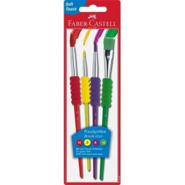 FABER-CASTELL BK - Set de 4 Pinceles con Mango Suave (Softgriffstück) Precio: 16.89000038. SKU: B15YPBCGQ7