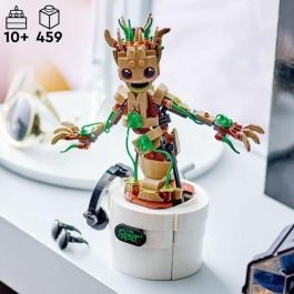 LEGO 76297 Groot Bailarín Marvel Guardianes de la Galaxia Figura Construible con Función de Baile Juguete para Niños