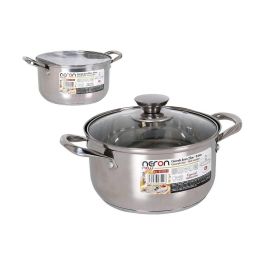 Cacerola Inde New Neron 20 cm 4L acero inoxidable con tapa (4 Unidades) Precio: 47.49999958. SKU: S2209515
