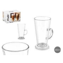 Copa Vidrio Cafe Latte 280Ml Vivalto 10X14CM (24 Unidades) Precio: 31.50000018. SKU: B1BEHF5CDM