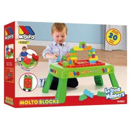 Mesa construccion plegable con 20 bloques Mesa construccion plegable con 20 bloques