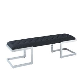 Descalzadora Moderno DKD Home Decor Negro 40 x 40 x 140 cm Precio: 190.98882. SKU: S3023050