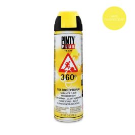 Pinty Plus Pintura en spray Tech 650cc Marcador 360° Amarillo Fluorescente T146 500ml Precio: 5.68999959. SKU: S7902577
