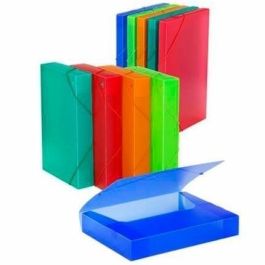 Carchivo Carpeta de Proyectos 5 cm, Polipropileno 0.8 mm, Cierre con Gomas, Folio Azul, 330x250 mm Precio: 4.79000038. SKU: B1GYZSNAM9