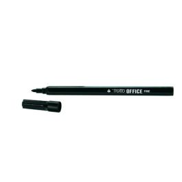 Tratto Rotulador de fibra fino 0,7 mm negro para oficina, tinta base agua, no traspasa Precio: 2.78999985. SKU: B16VW9MVFV