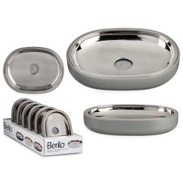 Jabonera Plateada Gris Berilo 13X2CM (12 Unidades) Precio: 25.5899996. SKU: B14G8JGFLM