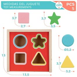 Puzzle Infantil de Madera Disney 5 Piezas 13,5 x 7,5 x 13 cm (6 Unidades)