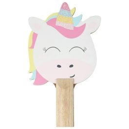 Jeux 2 momes Juego de Ping-Pong Unicornio con 2 Palas, 2 Pelotas y Red para Niños Mayores de 5 Años