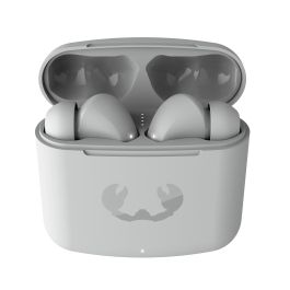 Fresh'N Rebel Auriculares Twins Fuse True Wireless Intra-auditivos con Control Táctil, Asistente Voz y 30 Horas Batería - Gris Hielo