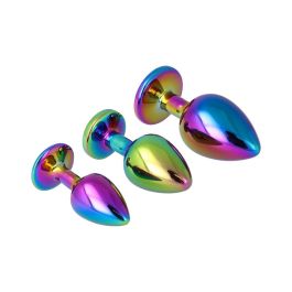 Plug Anal Pick&Love Nº 18 Multicolor 3 Piezas (8,3 cm) (9,5 cm) (7,6 cm)