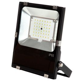Foco Proyector LED 30W 5100Lm 6000ºK PRO SMD3030 IP65 Regulable 100.000H [1916-NS-HVFL30W-CP-CW] Precio: 25.4999998. SKU: 15096780915075
