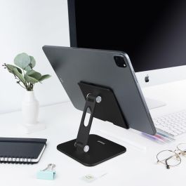 Tooq Soporte Sobremesa Tablet Ajustable 13 Pulgadas Negro