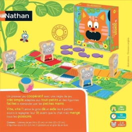 Nathan My First Game The Little Mice Juego de mesa infantil a partir de 2 años