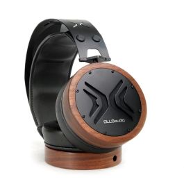 OLLO X1 Auriculares de Estudio Abiertos para Producción y Mezcla, Madera Nogal, 32 Ohmios, Transductores 50mm