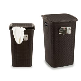 Pongotodo Elegance 50L Chocolate Stefanplast 36.5x54.5x38 cm (6 Unidades) Precio: 95.5000002. SKU: S3600914