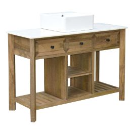 Mueble De Baño Balines DKD Home Decor Natural Blanco 50 x 82 x 120 cm