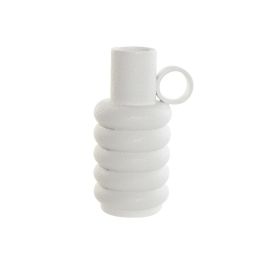 Jarrón DKD Home Decor Cerámica Blanco (11,5 x 9 x 19 cm)