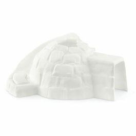 Schleich 42558 Set Expedición Antártica Wild Life: Guardián Tom, 2 Huskies, Pingüino Emperador Joven e Igloo con Tobogán, Niños +3 años