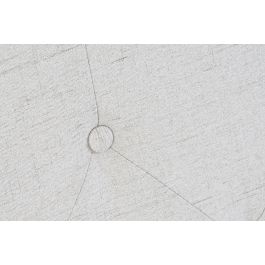 DKD Home Decor Cabecero Cama Scandi Blanco. Ancho 160 cm, Alto 65 cm, Largo 7 cm. Fabricado en Poliéster y Rubberwood.