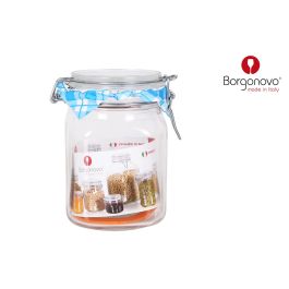 Tarro Hermético Primizie 1000 cc Transparente - Borgonovo (6 Unidades) Precio: 25.4999998. SKU: B1FHQ3FA94