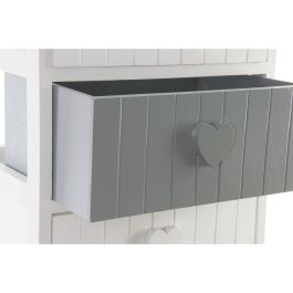 Cajonera DKD Home Decor Blanco Gris 29 x 73 x 40 cm Cajonera DKD Home Decor Blanco Gris 29 x 73 x 40 cm