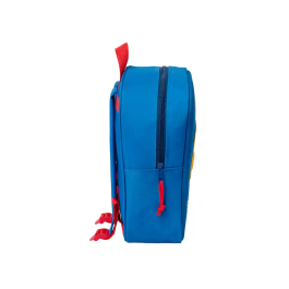 Mochila Escolar Superman Azul