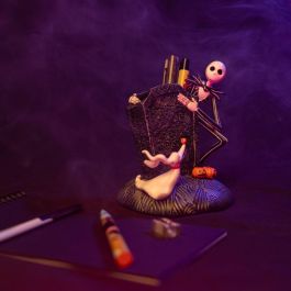 ERIK Portalápices + Lapiceros Pesadilla Antes de Navidad Disney, Cerámica