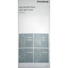 Almohada Cervical Antiarrugas con Funda de Satén Youthlow InnovaGoods Almohada Cervical Antiarrugas con Funda de Satén Youthlow InnovaGoods