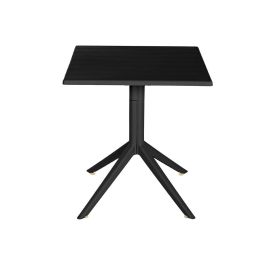 Mesa Terraza Y Jardin DKD Home Decor Negro 70 x 75 x 70 cm Mesa Terraza Y Jardin DKD Home Decor Negro 70 x 75 x 70 cm
