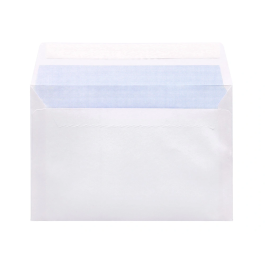 Liderpapel Sobre 9 Comercial Normalizado Blanco Tira Silicona 120x176 mm Paquete 25 Unidades