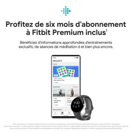 Google Pixel Watch Negro Mate 41mm Acero Inoxidable con Correa Activa Obsidiana