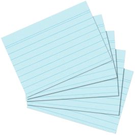 Herlitz Karteikarte A6 liniert blau 100er Packung Precio: 15.49999957. SKU: B13HM9BFBG