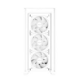Asus A21 PLUS Blanco PC, Torre, micro ATX/Mini-ITX, 3x120mm Ventiladores, Iluminación RGB, 90DC00H3-B19010