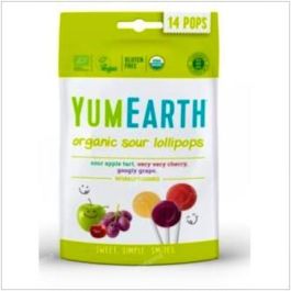 YUM EARTH Piruletas Orgánicas Sabor Frutas Ácidas Veganas Sin Gluten 14 Ud. Precio: 6.5000001. SKU: B1DNQT425J