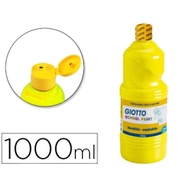 Giotto Tempera Liquida Escolar Lavable 1000 ml Amarillo Precio: 6.50000021. SKU: B1A2H5VRZP