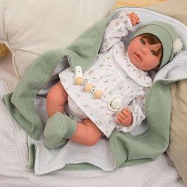 Muñeca reborn arias 45 cm paulina c/manta Muñeca reborn arias 45 cm paulina c/manta