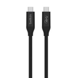 Belkin INZ001bt0.8MBK Cable USB4 Gen 3x2 USB-C a USB-C, 0.8 m, Negro Precio: 36.58999949. SKU: B12BHT33B8