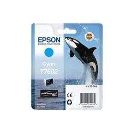 Epson T7602 Cartucho Cian Ultra Chrome HD 25.9ml para Epson Surecolor SC-P600 Precio: 28.49999999. SKU: S8405693