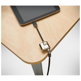 Kensington Candado de seguridad MiniSaver con llave para Portátiles, Tablets y Ultrabooks - Cable de acero al carbón de 1.8 m