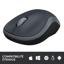 Logitech M185 Ratón Inalámbrico RF Plug & Play con Nano Receptor USB, Diseño Ergonómico, Batería hasta 1 Año, Gris Logitech M185 Ratón Inalámbrico RF Plug & Play con Nano Receptor USB, Diseño Ergonómico, Batería hasta 1 Año, Gris