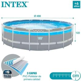 Piscina clearview prism frame d488x122 cm (c/acc) Piscina clearview prism frame d488x122 cm (c/acc)