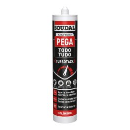 Soudal Pega todo turbotack - Adhesivo multiusos, alto agarre inicial, secado rápido, 290 ml - Ref. 160280 Precio: 7.79000057. SKU: B1HQGPEXNV