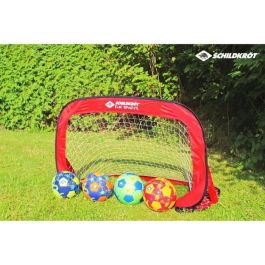 SCHILDKROT AUC4000885709889 Jaulas Pop-Up 120x80x80 cm – 2 Porterías Plegables con 4 Ganchos de Acero para Actividades al Aire Libre