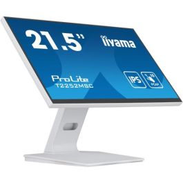 iiyama ProLite pantalla para PC 54,6 cm (21.5") 1920 x 1080 Pixeles Full HD LCD Pantalla táctil Mesa Blanco