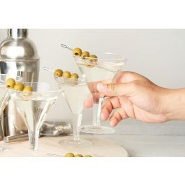 Set de 4 Copas Cocktail Transparentes 215 cc Algon (24 Unidades) Set de 4 Copas Cocktail Transparentes 215 cc Algon (24 Unidades)